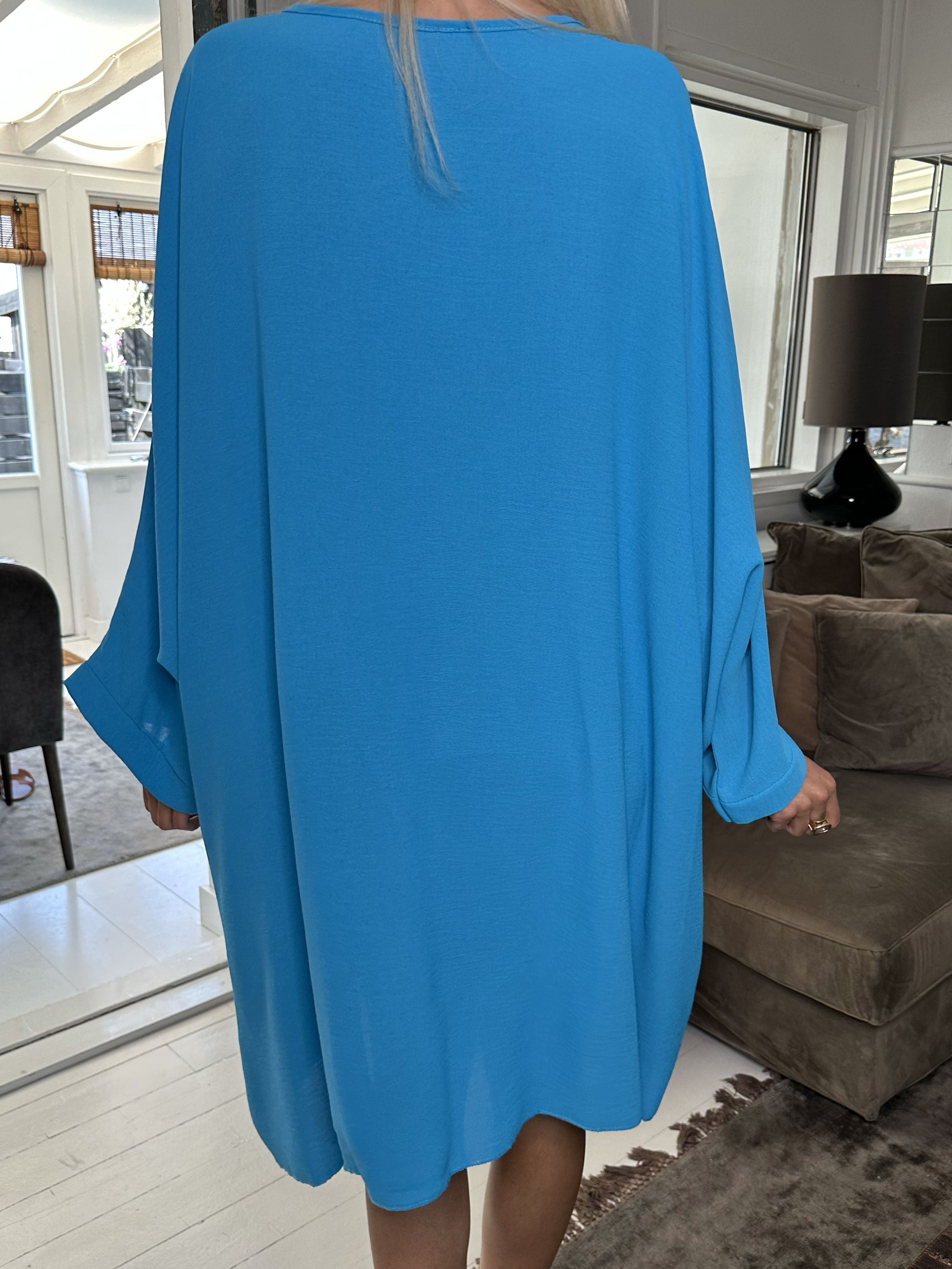 California - Cool oversize klänning - Petroleum